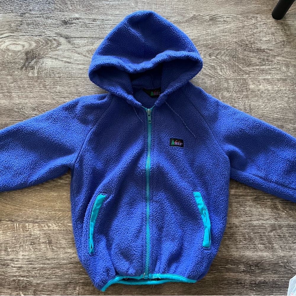 REI Kids Blue Fleece Jacket